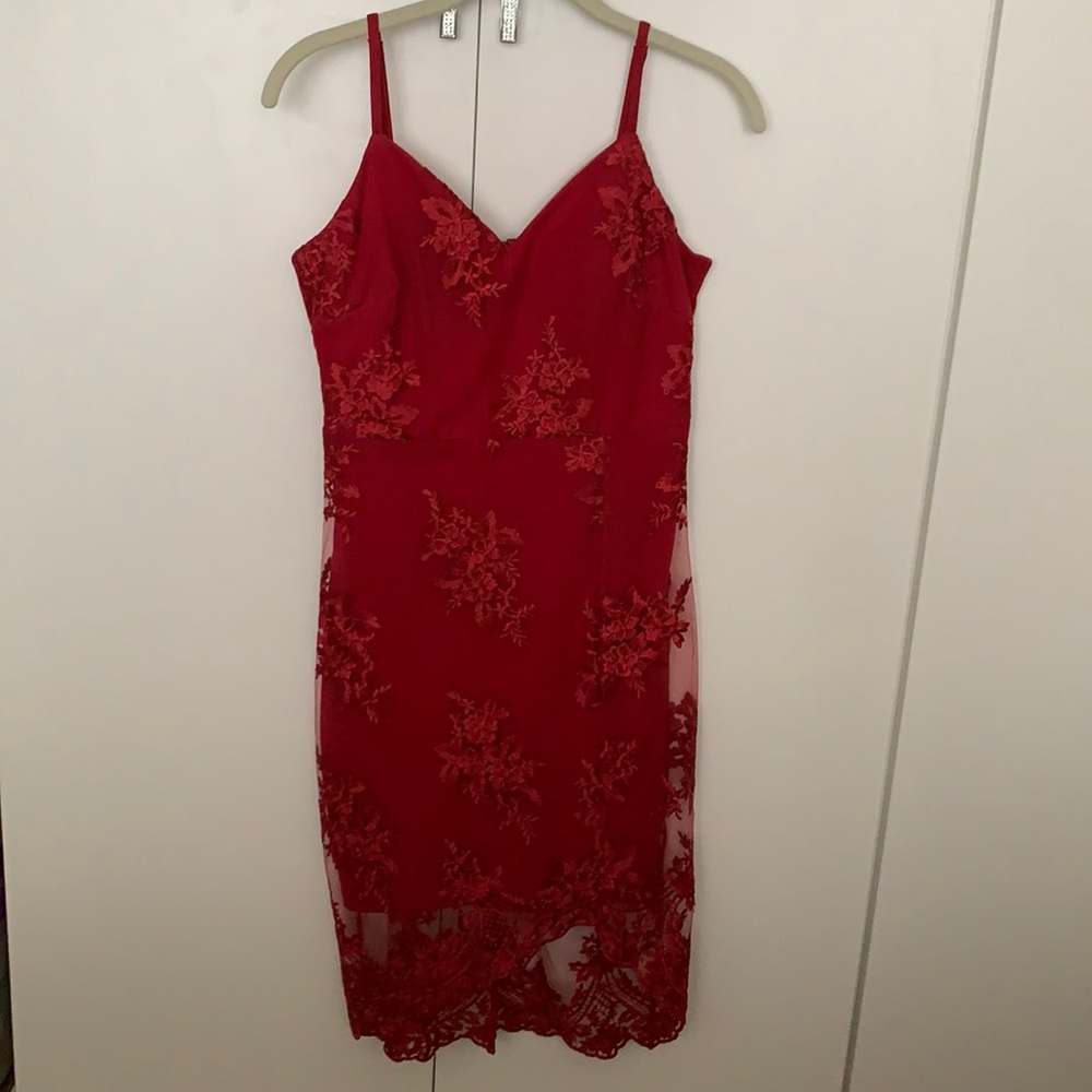 Lovely red dress